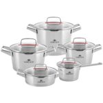 Gerlach SUPERIOR rozsdamentes acél főzőedénykészlet 10 db