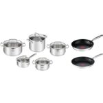 Tefal DUETTO+ edénykészlet 10 darab + 2 darab serpenyő 24 + 28 cm