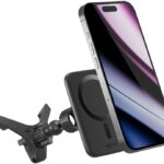 Epico Qi2 Mag+ vezeték nélküli autós töltő – fekete