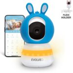 EVOLVEO Baby Monitor LUX Videós bébiőr, kék