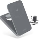 Epico Mag+ MagSafe vezeték nélküli töltő, összehajtható – asztroszürke