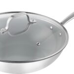 Siguro Wok Pure Delight, 28 cm átmérő, fedővel, ILAG® ceramic