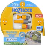 HOZELOCK kerti tömlő 20 m, Tricoflex Ultraflex 15 mm, tartozékokkal