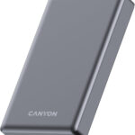 Canyon PB-510, 10000 mAh, Magsafe wireless, 20 W, Dark grey