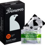 PRIMEROS Black Hawk fekete óvszer, 12 db